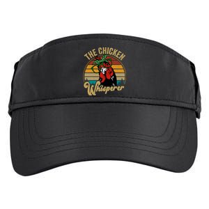 Funny Chicken Mom Chicken Whisperer Mama Hen Farm Gift Adult Drive Performance Visor