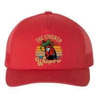 Funny Chicken Mom Chicken Whisperer Mama Hen Farm Gift Yupoong Adult 5-Panel Trucker Hat