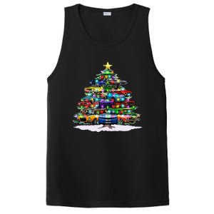 Funny Christmas Muscle Car Christmas Tree PosiCharge Competitor Tank