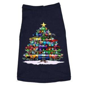 Funny Christmas Muscle Car Christmas Tree Doggie Tank