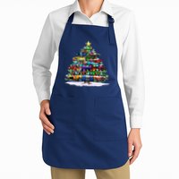 Funny Christmas Muscle Car Christmas Tree Apron