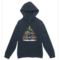 Funny Christmas Muscle Car Christmas Tree Urban Pullover Hoodie