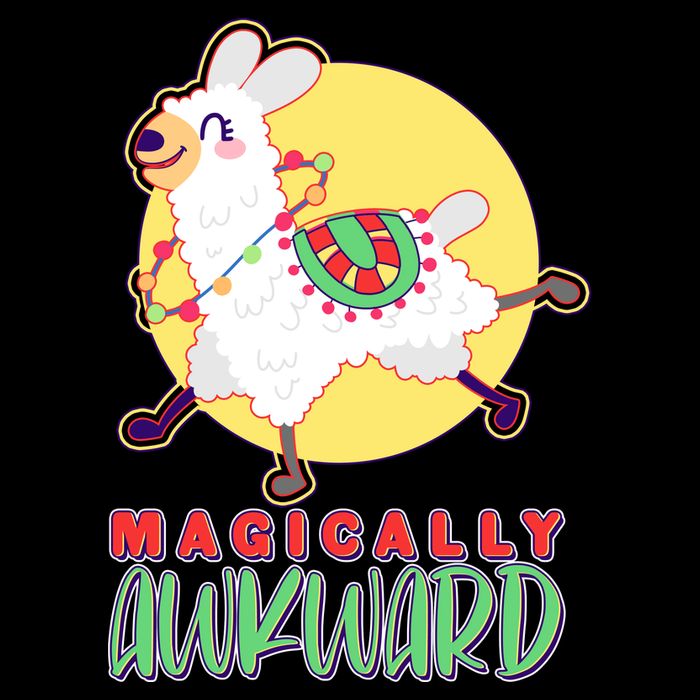 Funny Cute Magically Awkward Llama Alpaca City Backpack