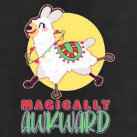 Funny Cute Magically Awkward Llama Alpaca Adult Drive Performance Visor