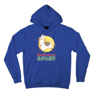 Funny Cute Magically Awkward Llama Alpaca Hoodie