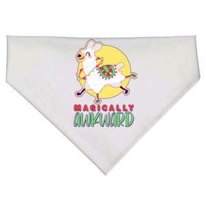 Funny Cute Magically Awkward Llama Alpaca USA-Made Doggie Bandana