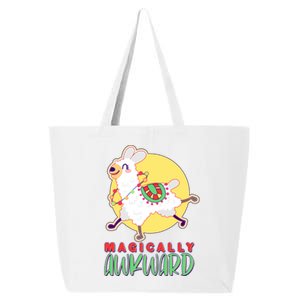 Funny Cute Magically Awkward Llama Alpaca 25L Jumbo Tote