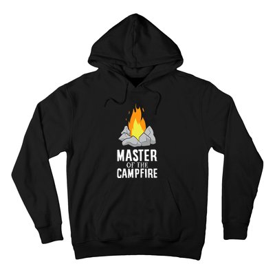 Funny Camping Master Of The Campfire Outdoor Camper Hoodie