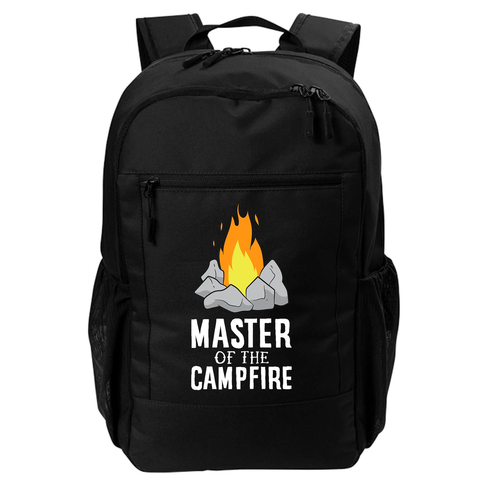 Funny Camping Master Of The Campfire Outdoor Camper Backpack