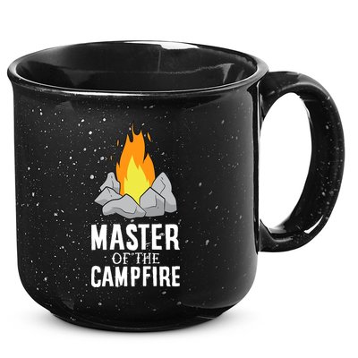 Funny Camping Master Of The Campfire Outdoor Camper 15oz Campfire Ceramic Mug