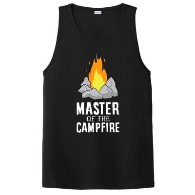 Funny Camping Master Of The Campfire Outdoor Camper PosiCharge Competitor Tank