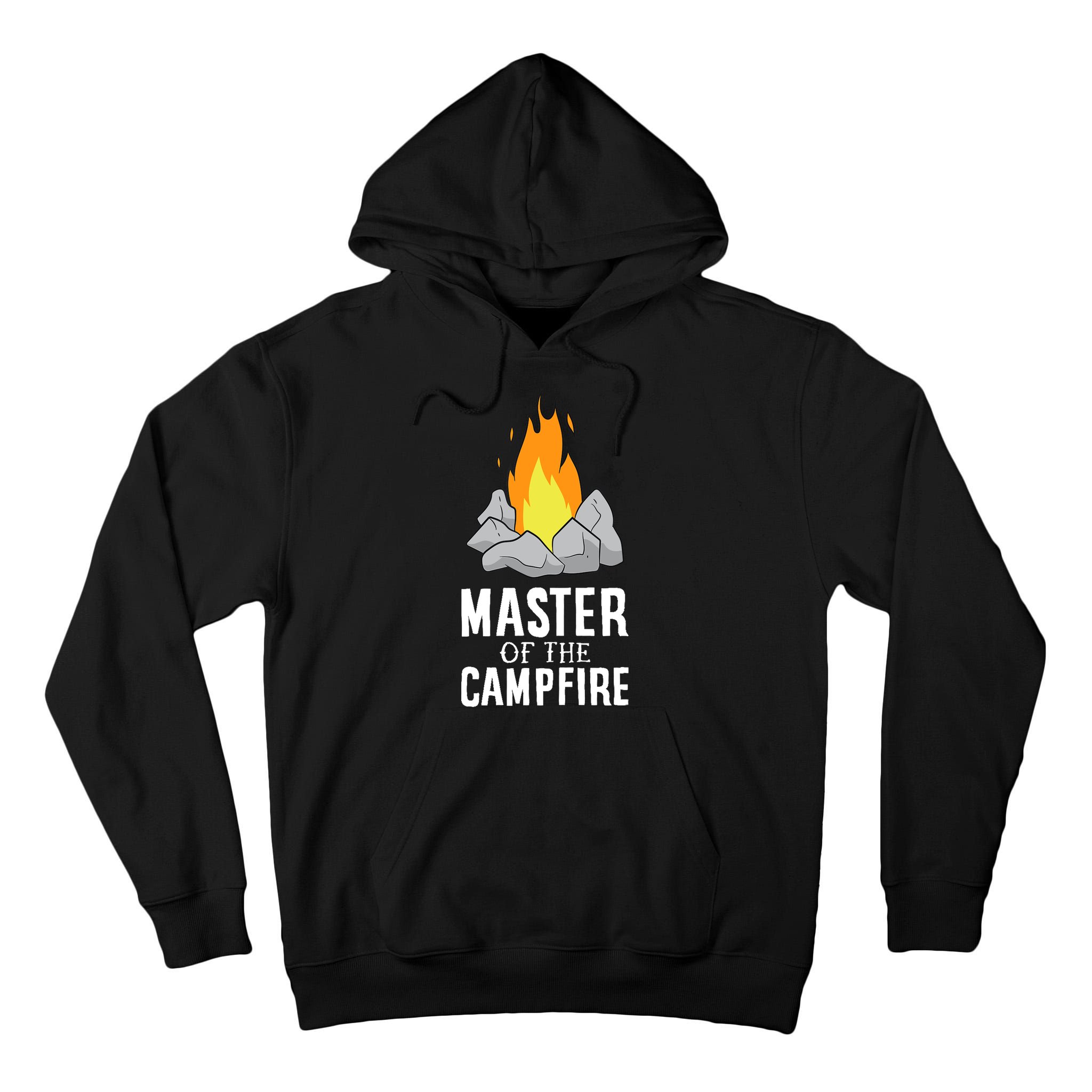 Funny Camping Master Of The Campfire Outdoor Camper Tall Hoodie