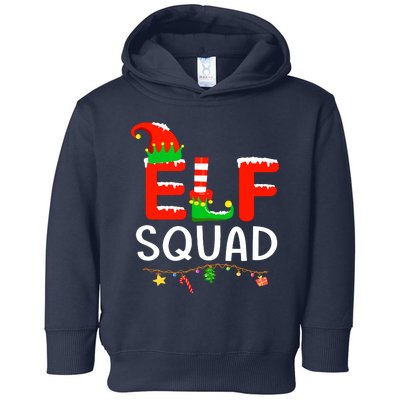 Family Christmas Matching Pajamas Xmas Elf Squad Gift Toddler Hoodie