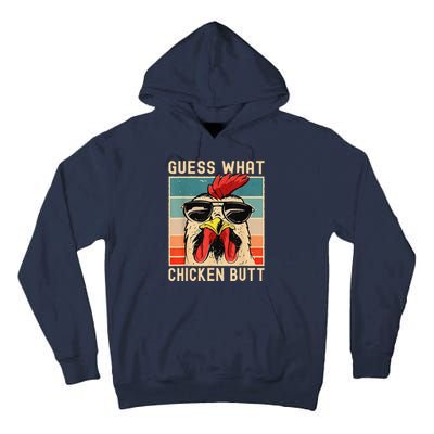 Funny Chicken Meme Guess What Chicken Butt Tall Hoodie