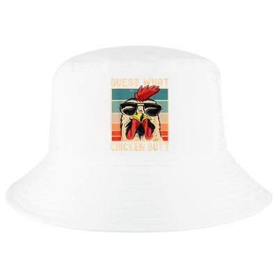 Funny Chicken Meme Guess What Chicken Butt Cool Comfort Performance Bucket Hat