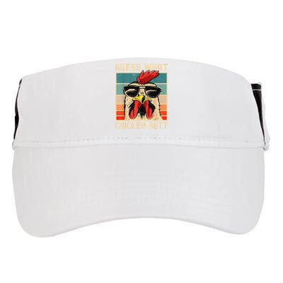 Funny Chicken Meme Guess What Chicken Butt Adult Drive Performance Visor