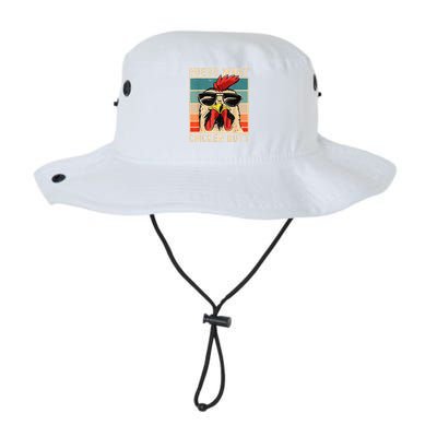 Funny Chicken Meme Guess What Chicken Butt Legacy Cool Fit Booney Bucket Hat