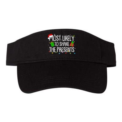 Funny Christmas Most Likely To Shake The Presents Visor