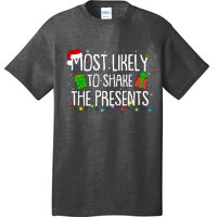 Funny Christmas Most Likely To Shake The Presents T-Shirt