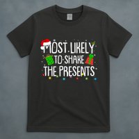 Funny Christmas Most Likely To Shake The Presents T-Shirt
