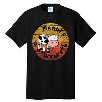 Funny Cow Manure Occureth Adult Humor Funny Saying Cow Tall T-Shirt