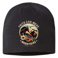 Faith Can Move Mountains Christian Women Sustainable Beanie