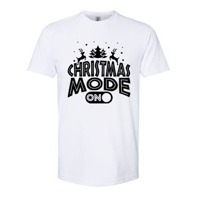 Festive Christmas Mode On Holiday Family Gathering Cool Gift Softstyle® CVC T-Shirt