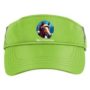 Funny Christmas Mare Horseback Riding Horse Lover Equestrian Adult Drive Performance Visor