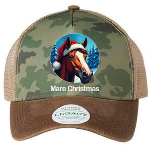 Funny Christmas Mare Horseback Riding Horse Lover Equestrian Legacy Tie Dye Trucker Hat