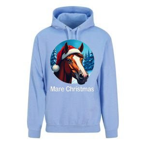 Funny Christmas Mare Horseback Riding Horse Lover Equestrian Unisex Surf Hoodie