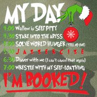 Funny Christmas My Day Im Booked Legacy Tie Dye Trucker Hat