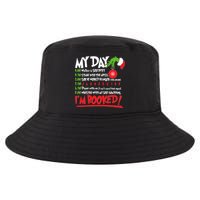 Funny Christmas My Day Im Booked Cool Comfort Performance Bucket Hat