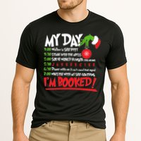 Funny Christmas My Day Im Booked Cooling Performance Crew T-Shirt