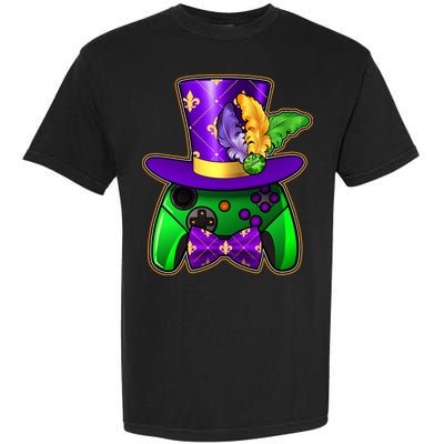 Funny Cool Mardi Gras Video Game Controller Gamer Garment-Dyed Heavyweight T-Shirt