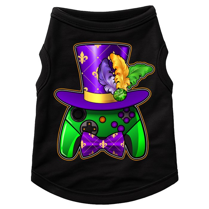 Funny Cool Mardi Gras Video Game Controller Gamer Doggie Tank