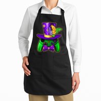 Funny Cool Mardi Gras Video Game Controller Gamer Apron