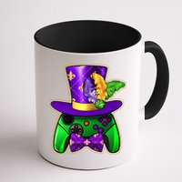 Funny Cool Mardi Gras Video Game Controller Gamer Mug