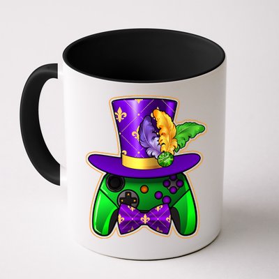 Funny Cool Mardi Gras Video Game Controller Gamer Mug