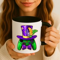 Funny Cool Mardi Gras Video Game Controller Gamer Mug