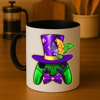 Funny Cool Mardi Gras Video Game Controller Gamer Mug