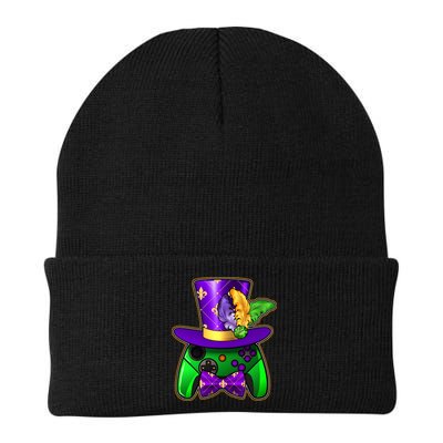 Funny Cool Mardi Gras Video Game Controller Gamer Beanie
