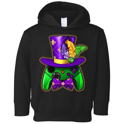 Funny Cool Mardi Gras Video Game Controller Gamer Toddler Hoodie