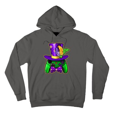 Funny Cool Mardi Gras Video Game Controller Gamer Hoodie