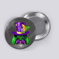 Funny Cool Mardi Gras Video Game Controller Gamer Button