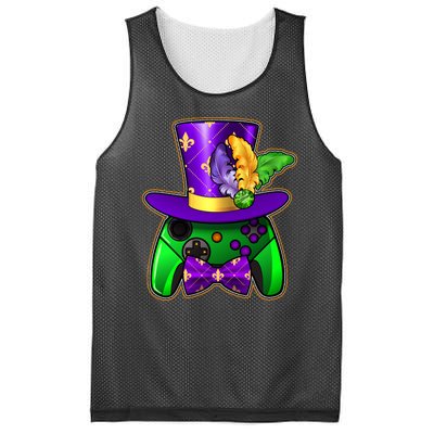 Funny Cool Mardi Gras Video Game Controller Gamer Mesh Reversible Basketball Jersey Tank