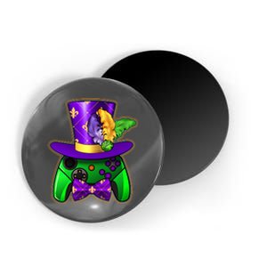 Funny Cool Mardi Gras Video Game Controller Gamer Magnet