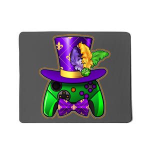 Funny Cool Mardi Gras Video Game Controller Gamer Mousepad