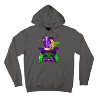 Funny Cool Mardi Gras Video Game Controller Gamer Tall Hoodie