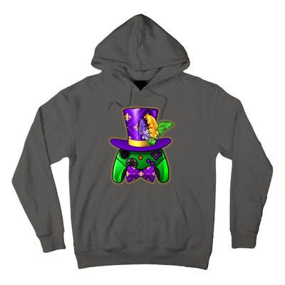 Funny Cool Mardi Gras Video Game Controller Gamer Tall Hoodie