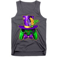 Funny Cool Mardi Gras Video Game Controller Gamer Tank Top